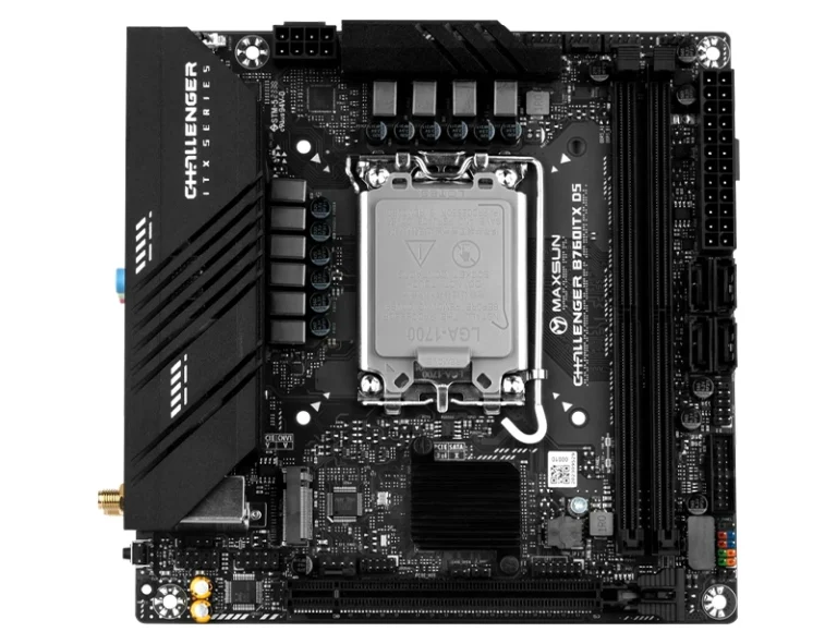 Maxsun Challenger B760ITX WiFi 6 Gaming Motherboard