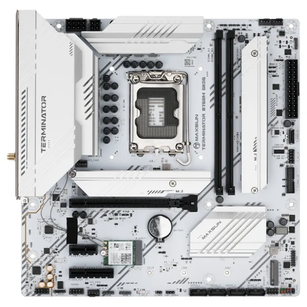 Maxsun Terminator B760M GKD5 ICE Gaming Motherboard