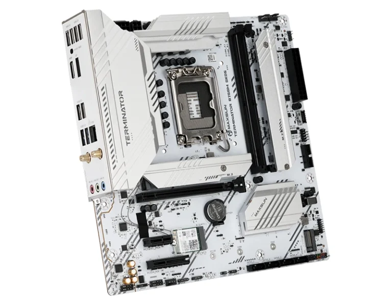 Maxsun Terminator B760M GKD5 ICE Gaming Motherboard