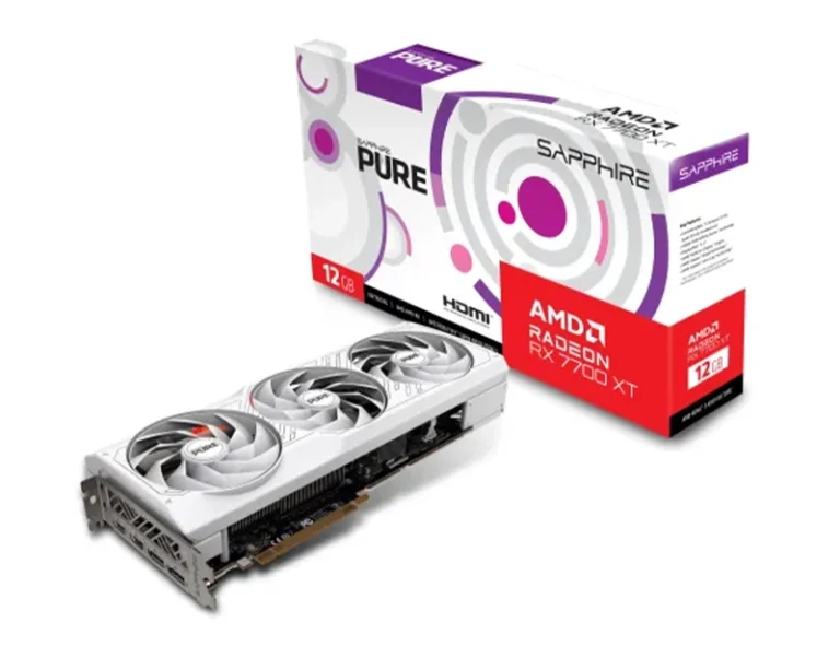 Sapphire PURE AMD Radeon RX 7700 XT Graphics Card