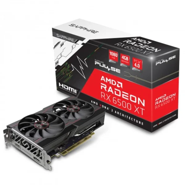 Sapphire Pulse AMD Radeon RX 6500 XT Graphics Card