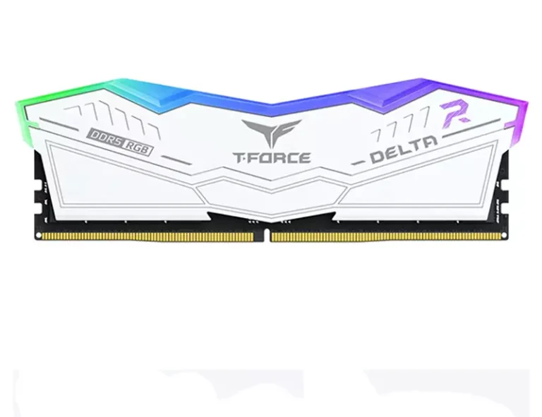 TEAM T FORCE DELTA WHITE 32GB DDR5 7000MHz CL34 RAM