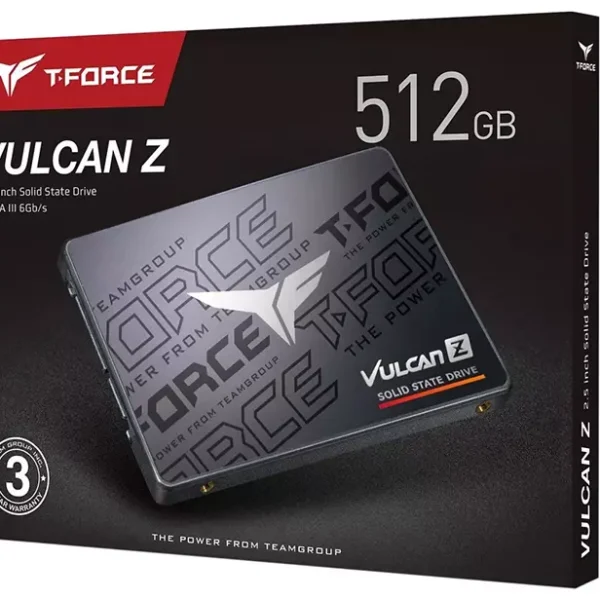 TEAM T FORCE VULCAN Z 512GB SATA 2.5 Inch SSD