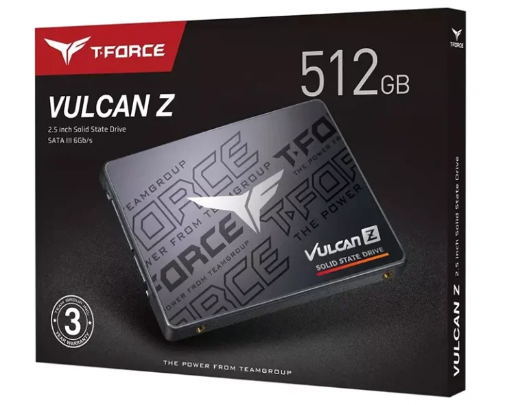 TEAM T FORCE VULCAN Z 512GB SATA 2.5 Inch SSD