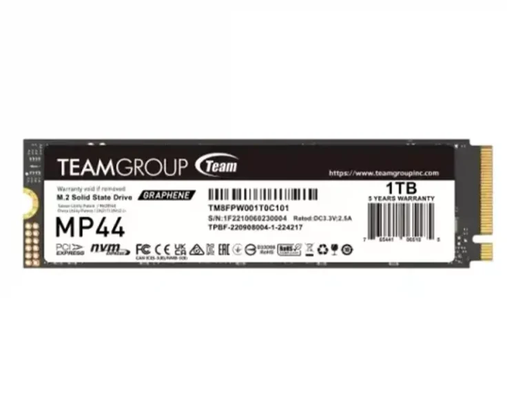 Team MP44 1TB Gen4 NVMe SSD