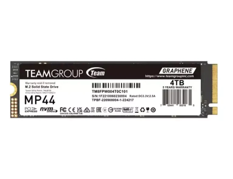 Team MP44 4TB Gen4 NVMe SSD