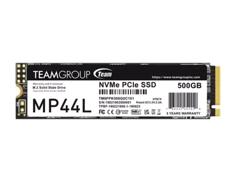 Team MP44L 500GB Gen4 NVMe SSD