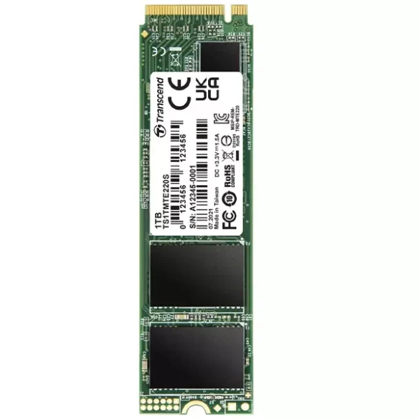 Transcend 1TB 220S NVMe M.2 2280 PCIe Gen3 SSD