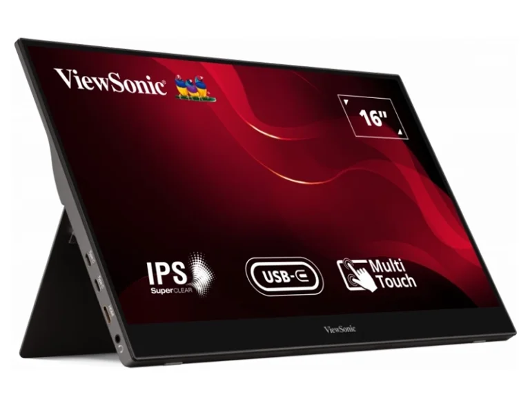 ViewSonic TD1655 16 Inch Touch Portable Monitor