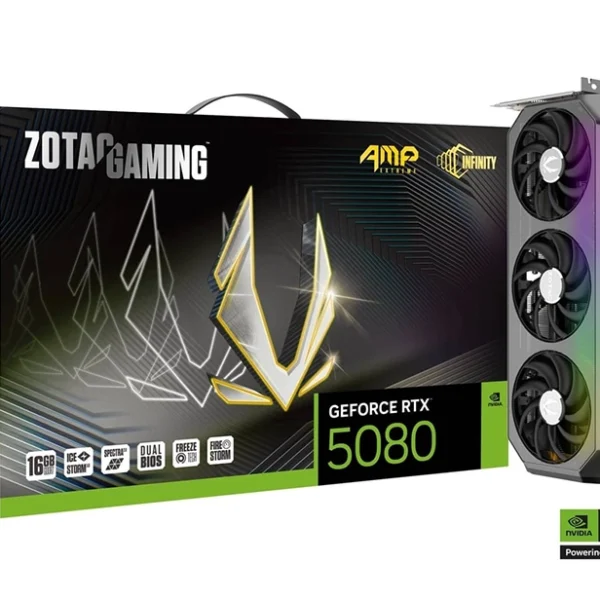 ZOTAC GAMING GeForce RTX 5080 AMP Extreme Graphics Card