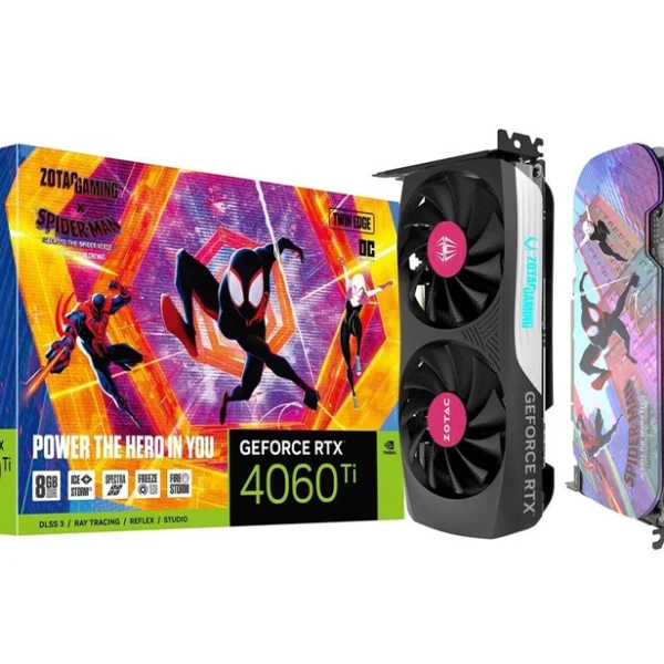 ZOTAC GeForce RTX 4060 Ti Spider-Man Edition Graphics Card