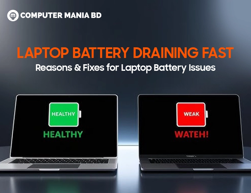 Reasons & Fixes for Laptop Battery Issues