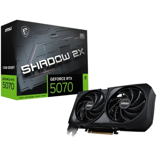 MSI GeForce RTX 5070 12G SHADOW Graphics Card