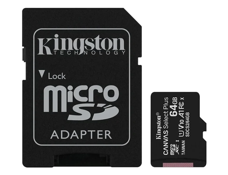 Kingston SDCS2 64GB MicroSD Memory Card