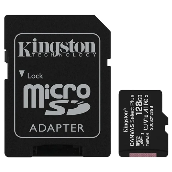 Kingston SDCS2 128GB MicroSD Memory Card