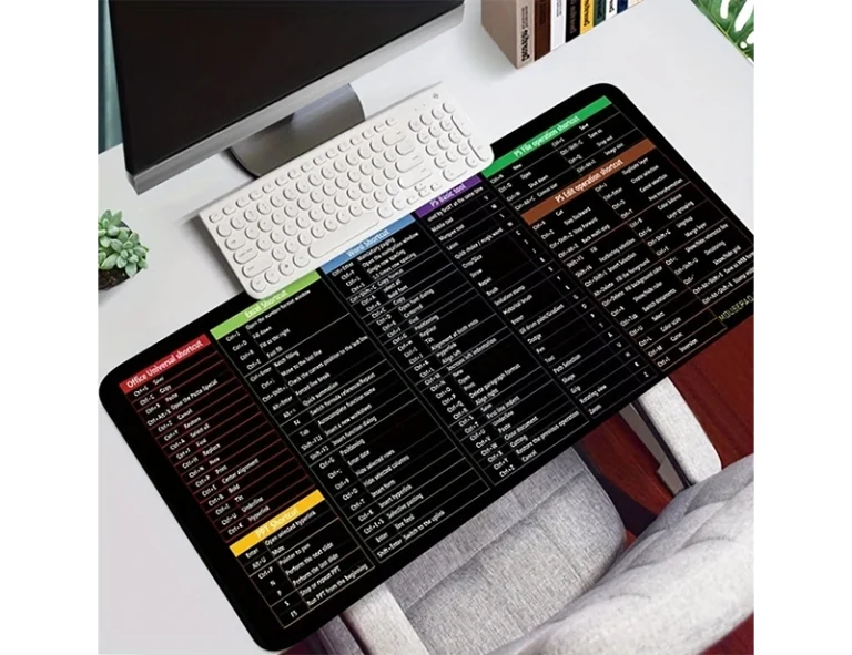 1pc Computer Function Shortcut Key Mouse Pad